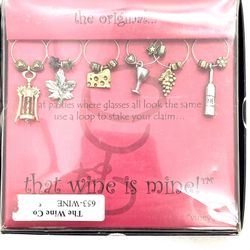 New Wine Glass Charms