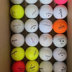 Mixed Golf Balls