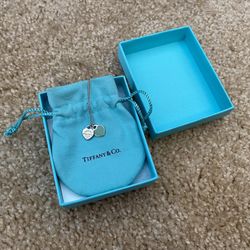 Tiffany Necklace Enamel Heart 