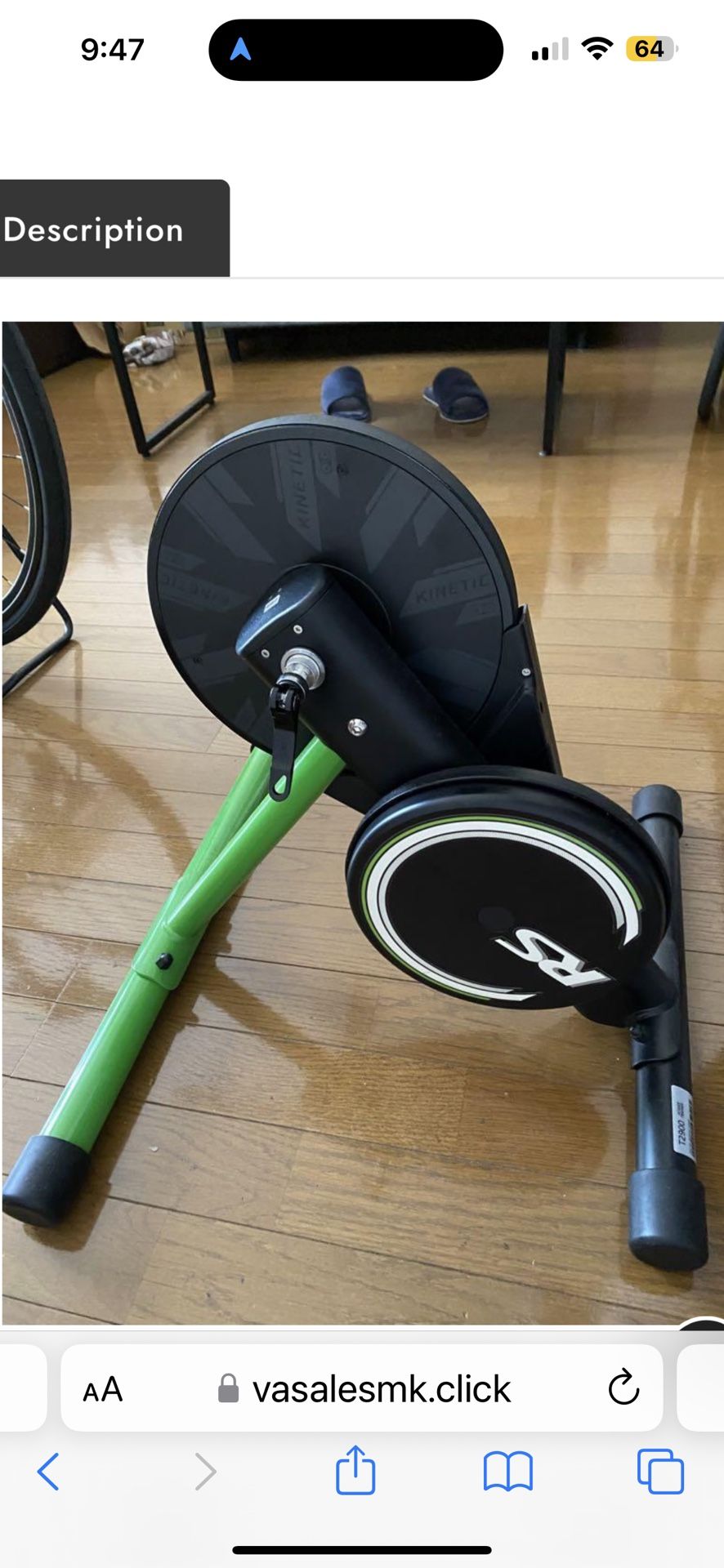 kurt kinetic INDOOR BIKE TRAINER T2900 model