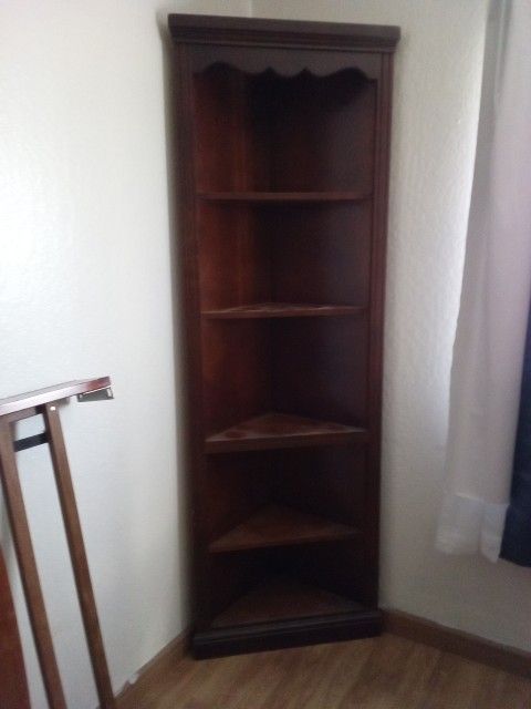 Corner Shelf Cherry Wood