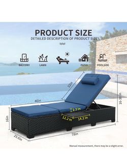 Pool chairs set