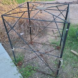 FREE - Large Metal Cube, Shelving, Piece of Marble