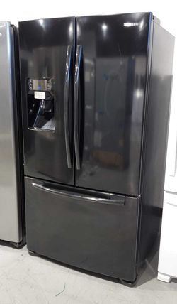 Samsung 3 Door Black Stainless Refrigerator
