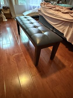 Leather Bench