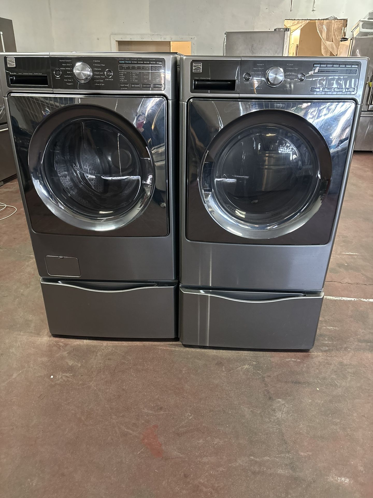 Kenmore Electric Washer And Dryer Set