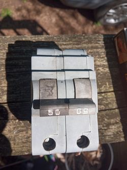 50 Amp Federal Pacific Stab Lok Circuit Breaker Used