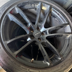 2 OEM hellcat widebody wheels