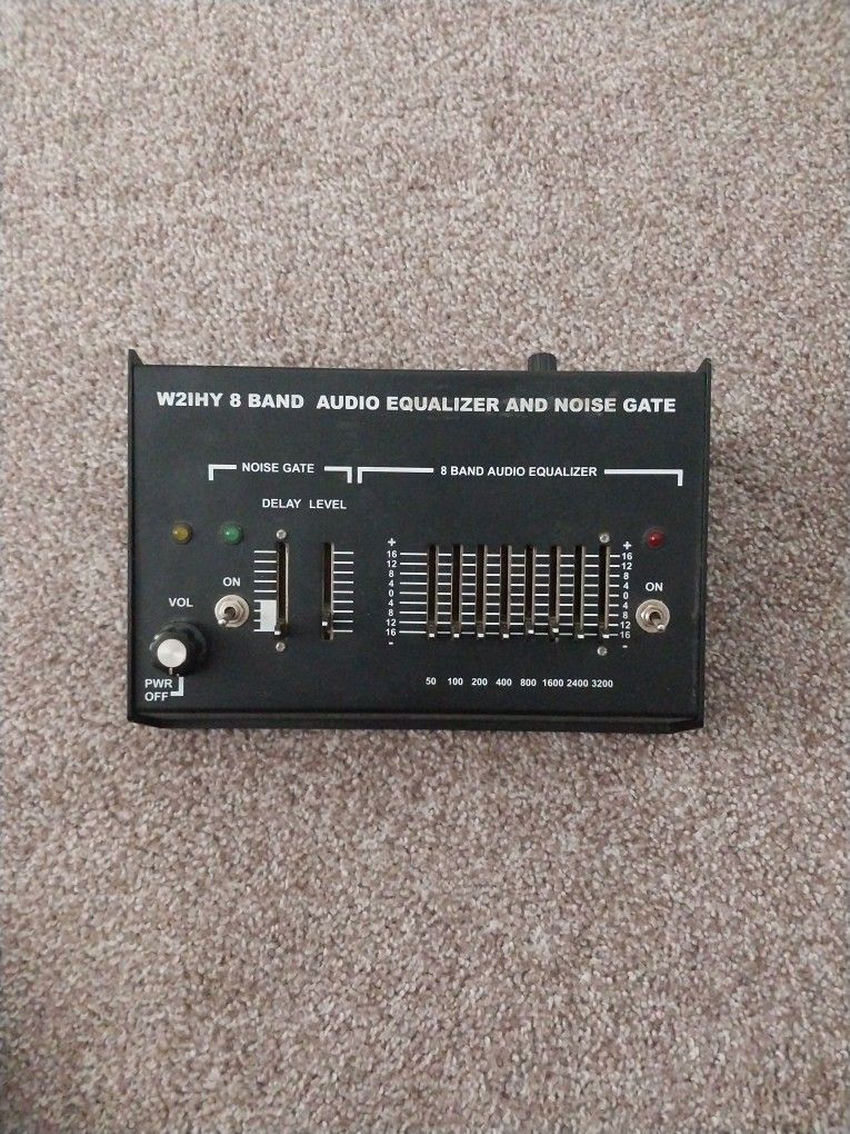 W2IHY 8 BAND AUDIO EQUALIZER & NOISE GATE