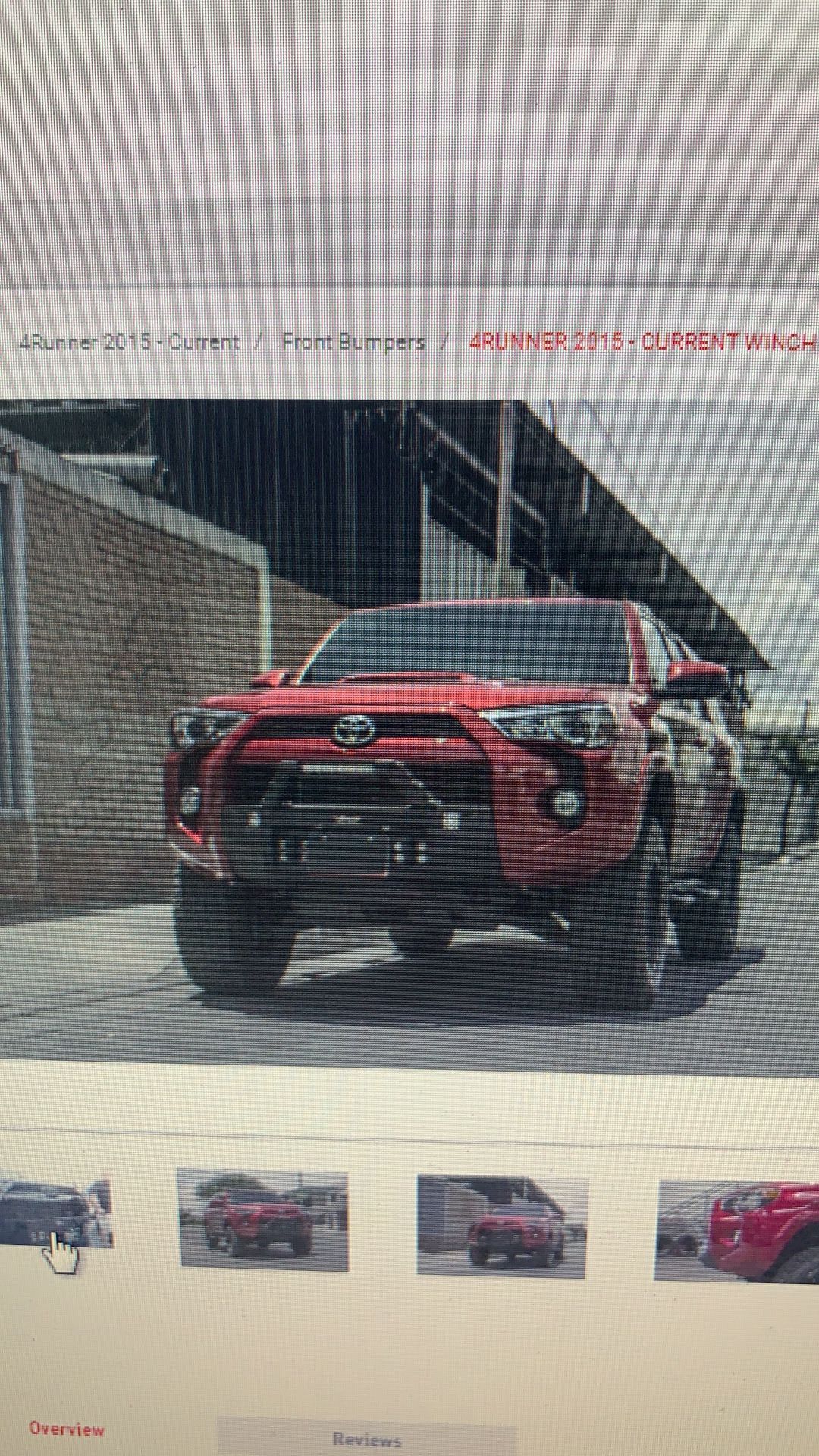 4Runner 2015-Current Winch Bumper PD-156