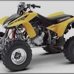 Trade or sell 2005 Honda TRZ 400 EX.  Or Trade For A Smaller Car