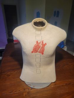 Fabric Dress Form Mannequin Male Torso