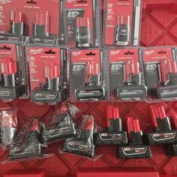 Milwaukee M12 Batteries 