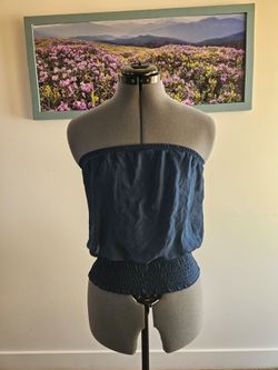 Tube top blouse