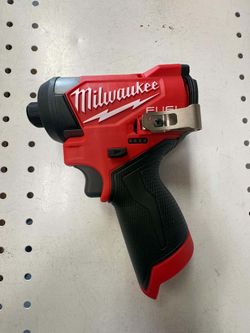 Milwaukee new 1/4 impact M12 fuel