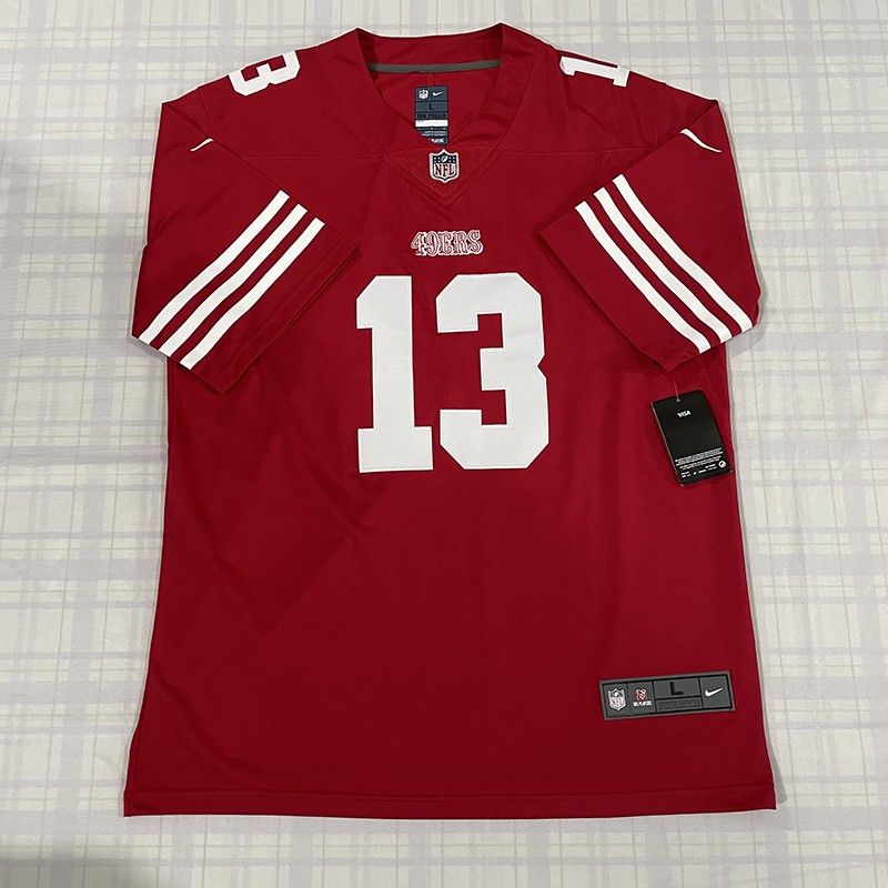 NFL San Francisco 49ers Brock Purdy #13 Mens Red Jersey