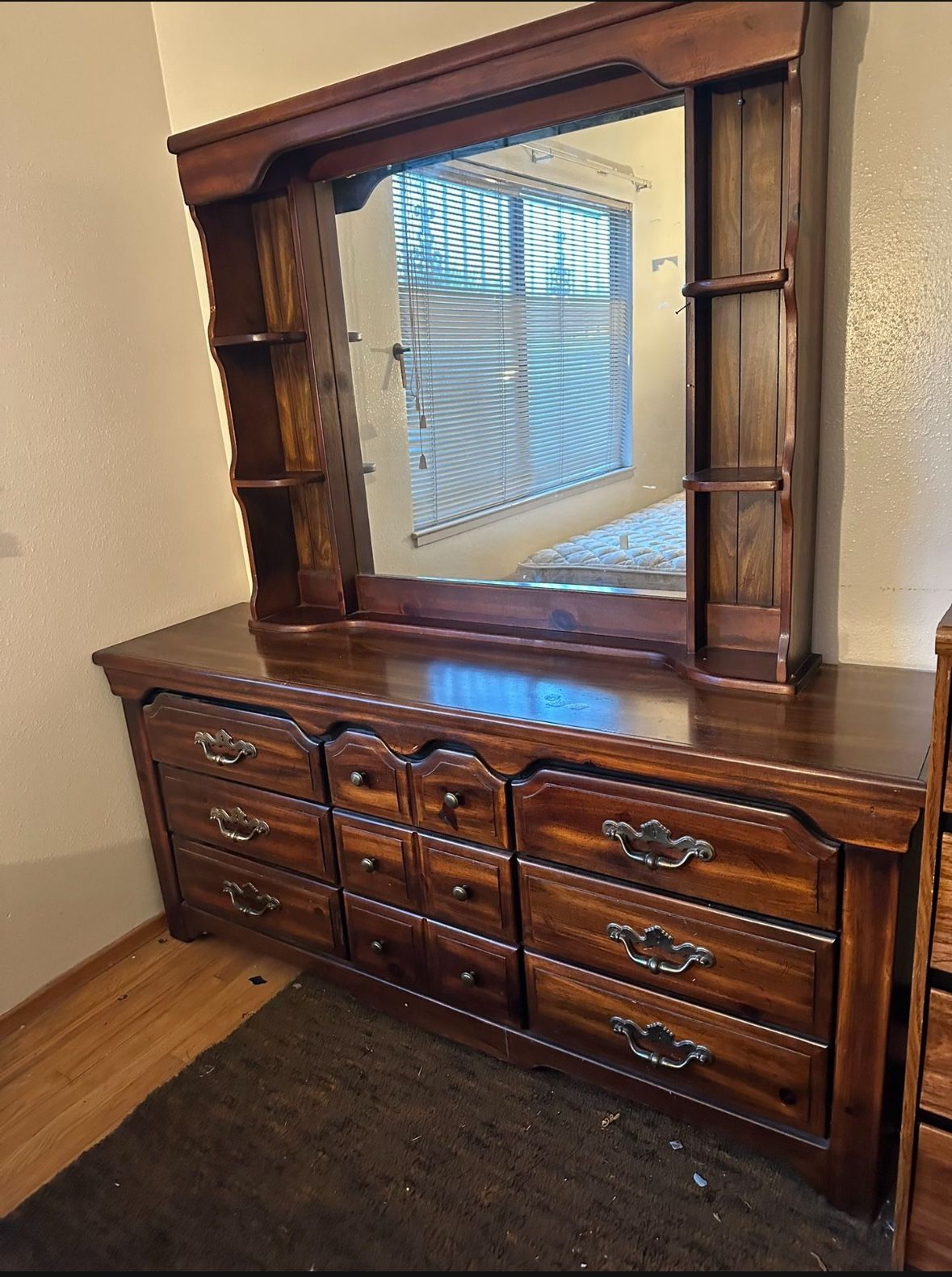 Solid Wood Bedroom Set 