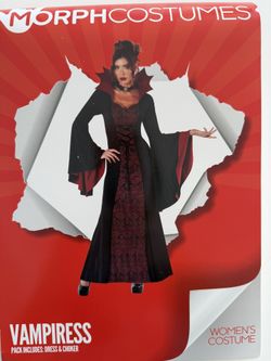 Morph Vampire Costume Women Adult Dress