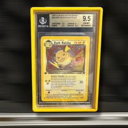 1st Edition Dark Raichu Low Pop