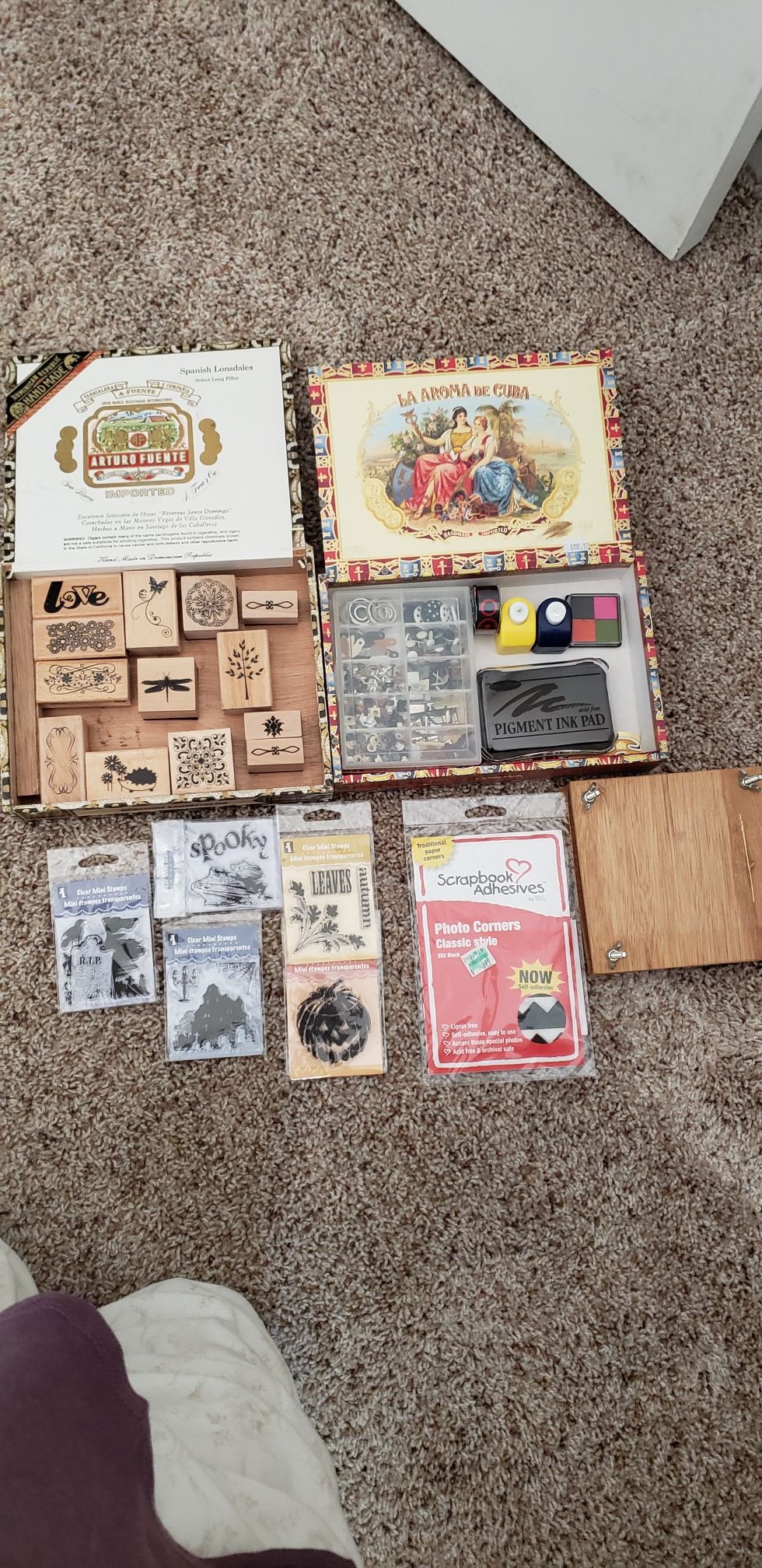 Stamps and Scrapbooking stuff