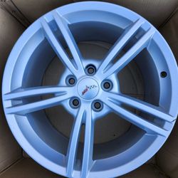 Front Chevrolet Silver Corvette OEM Wheel 18” 2008-2010 Original Factory 5338 Each