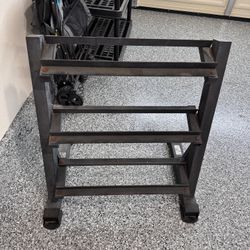 Amazon 3 Tier Sturdy Dumbbell Rack 