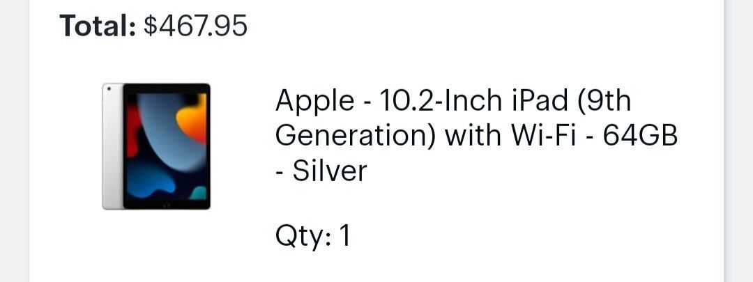 Apple IPad 9th Generation