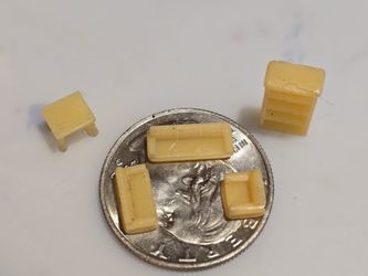 Super Tiny Miniature Dollhouse Living Room Furniture 