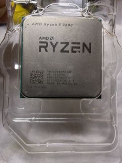CPU AMD Ryzen 5 2600 6 core