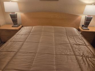 Contemporary king size bedroom set