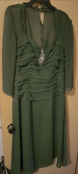Olive Green Dress