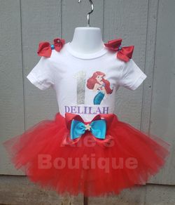 Little mermaid tutu outfit