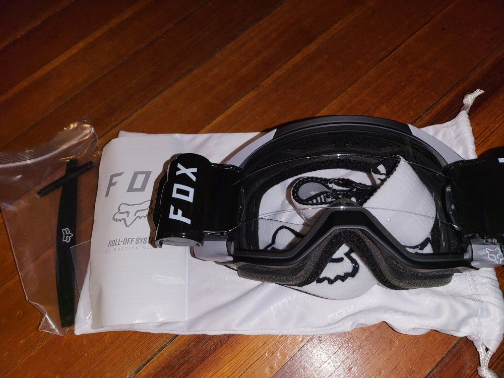 Fox Dirt Bike Goggles Roll Off System 