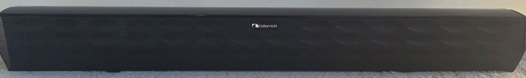 Nakamichi NK1B Bluetooth Soundbar with Power Adapter
