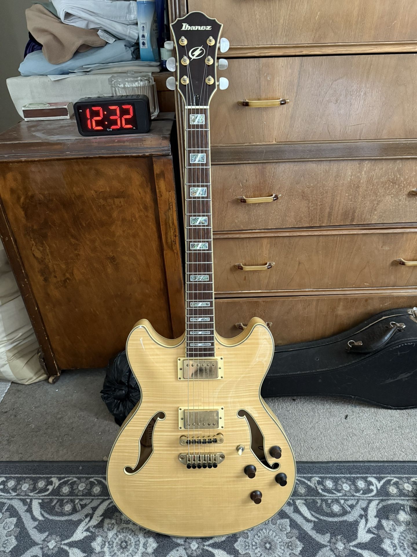 2006 Ibanez AS 103 Thinline Archtop Guitar