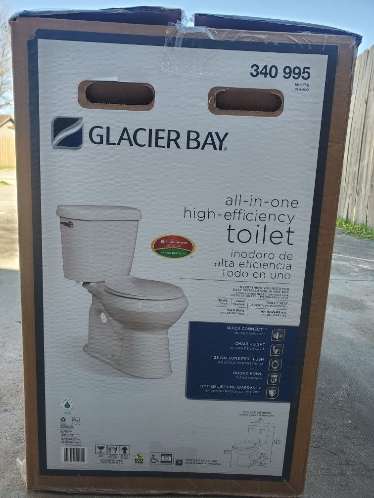Toilet seat ONLY Glacier Bay