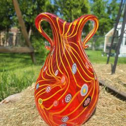 Gorgeous Hand Blown Glass from SoCal Vase