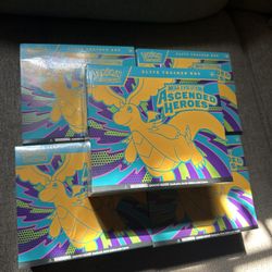 SEALED Pokemon Ascended Heroes Elite Trainer Box ETB