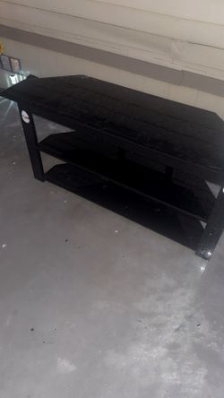 Glass Tv stand