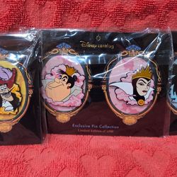 Disney Catalog Exclusive Villains Pin Collection