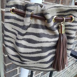 Michael Kors Zebra Print Crossbody 