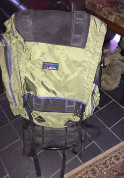 LL Bean camping bag