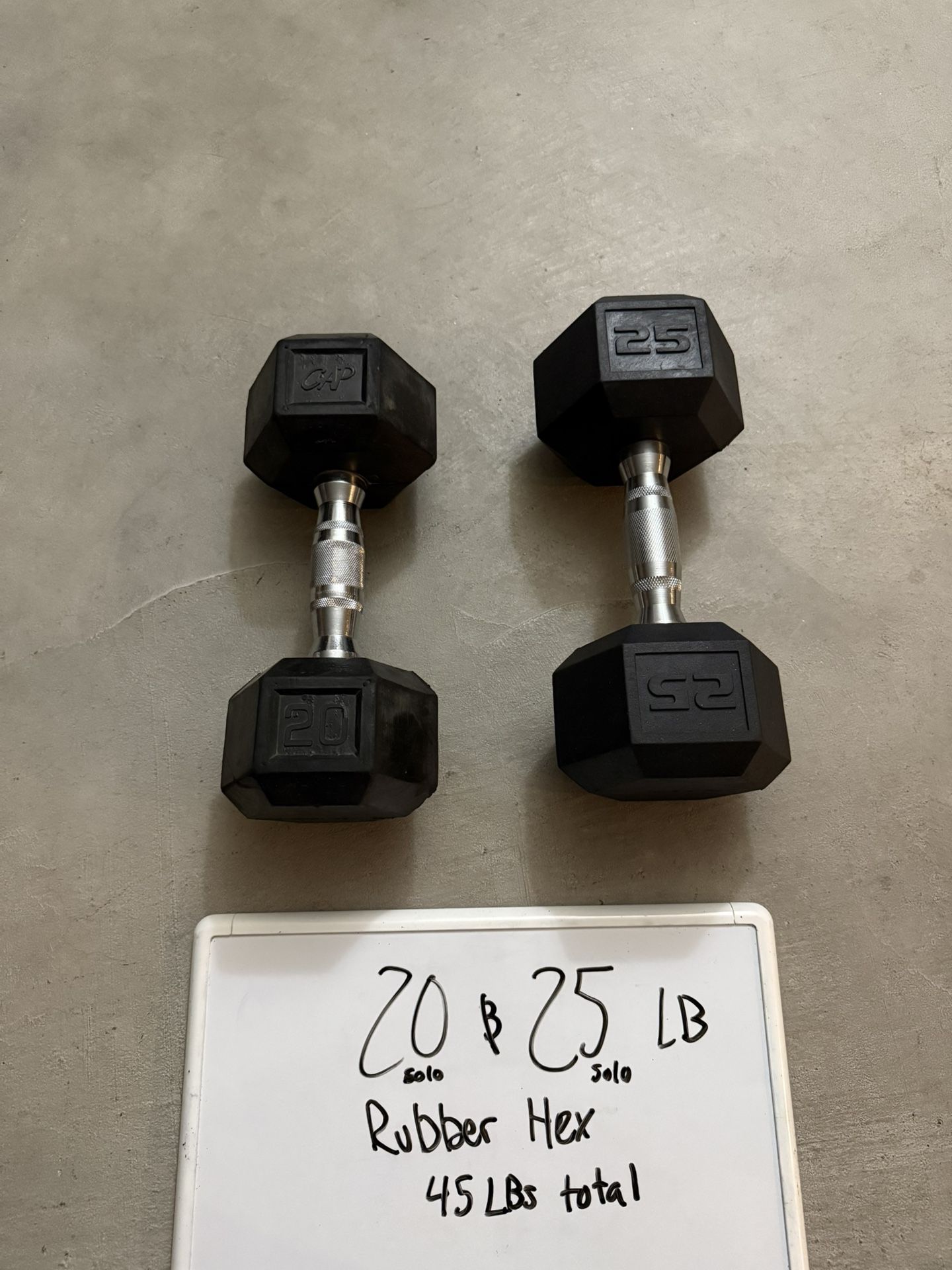 20 & 25 LB Weights