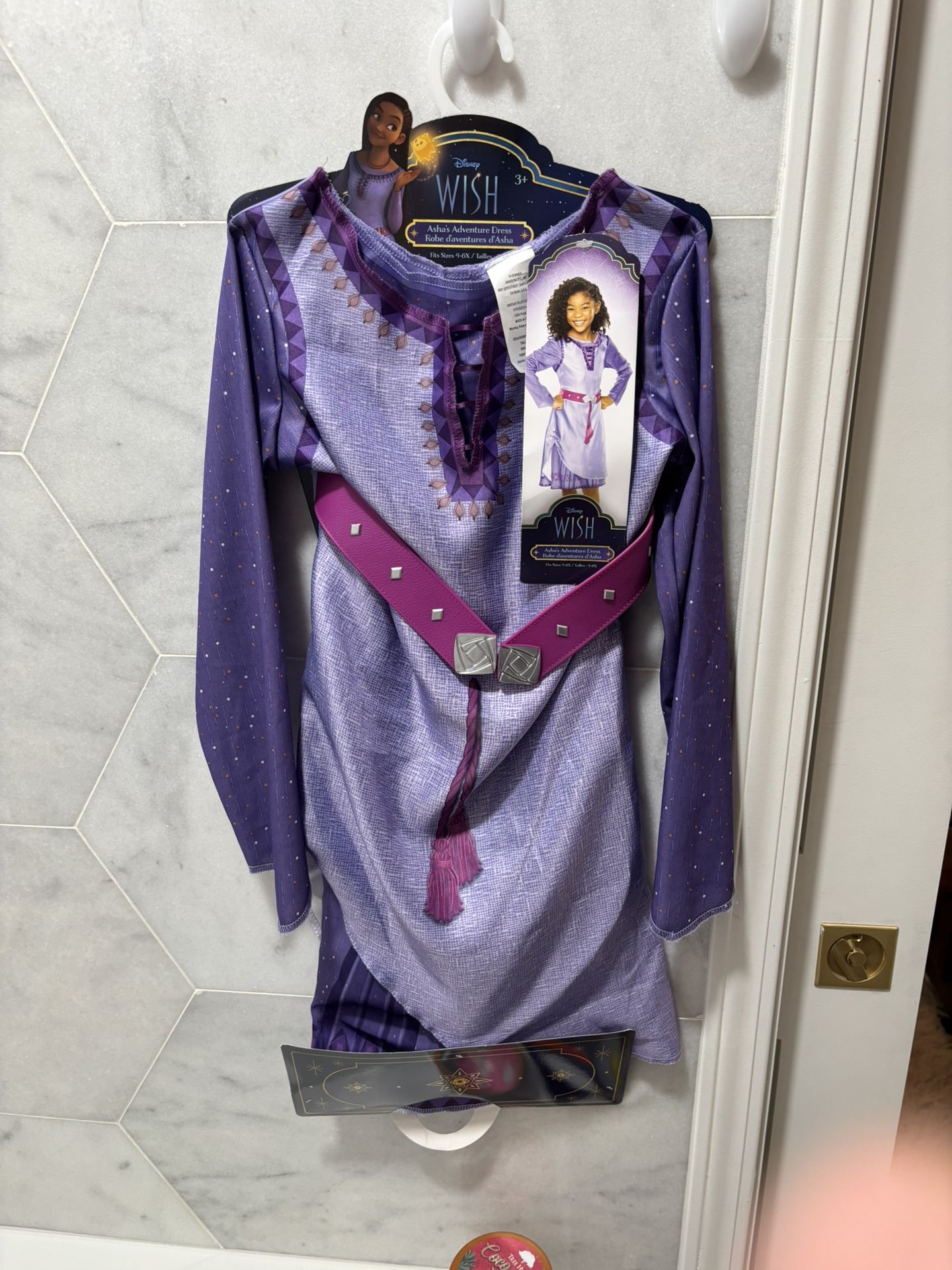 Disney Wish Asha Costume / Dress Up Size 4