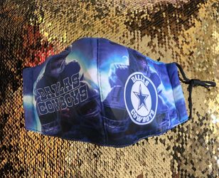 Cowboys face mask