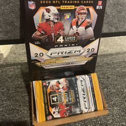 2020 PANINI PRIZM 36 GRAVITY PACKS With GRAVITY FED BOX