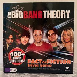 Big Bang Theory Fact or Fiction Trivia Game