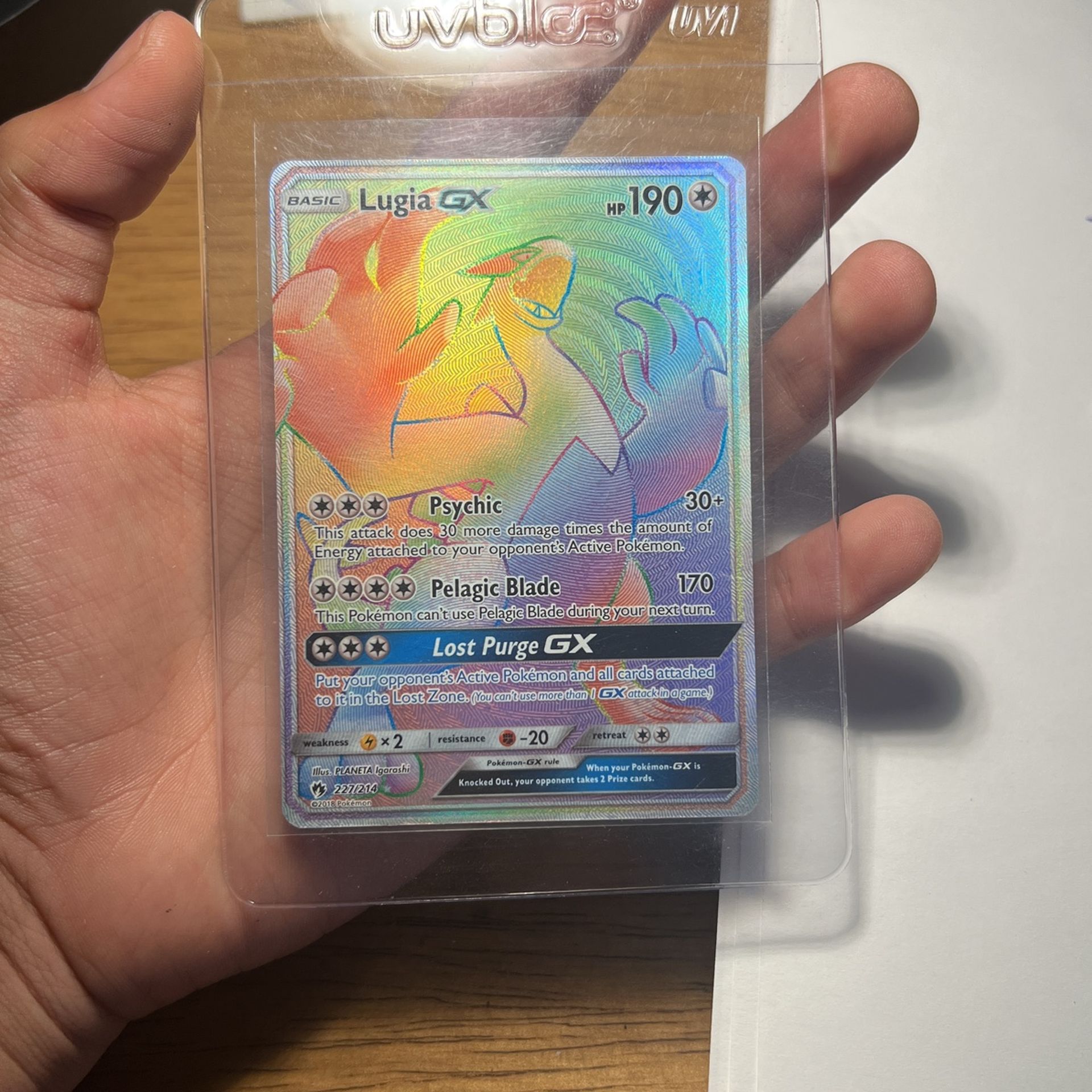 Pokémon Cards Lugia GX Secret Rare