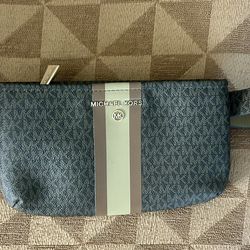 Michael Kors Brown Signature Adjustable Belt Bag S/M