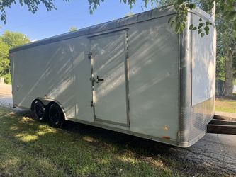 Selling Landscaping Enclosed Trailers Double Axle Dump Trailer SkidSteer Trailer Wells Cargo Pace Toro Dingo Exmark Wright Stander Scag Trailer Stihl 